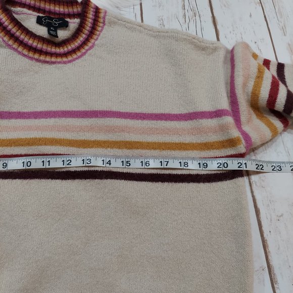 Jessica Simpson Rai Stripe Pullover Sweater - Picture 10 of 13